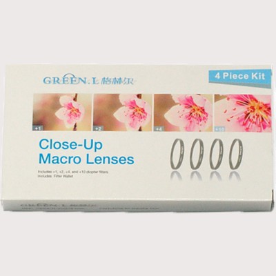 Green.L Close Up Macro Lens Kit 55 mm