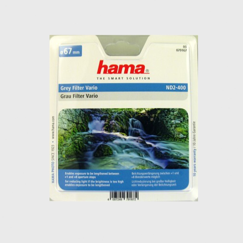 Hama Variabel Grijs Filter Nd2-400 55 mm