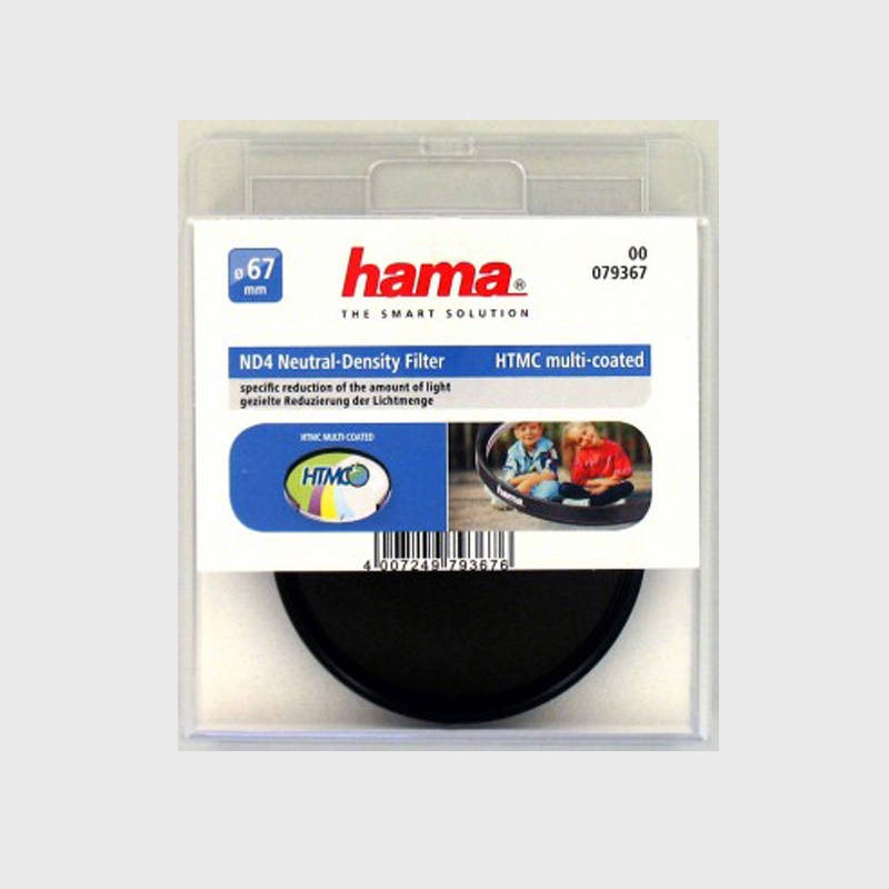 Hama Filter Grijs ND 4 HTMC 55 mm